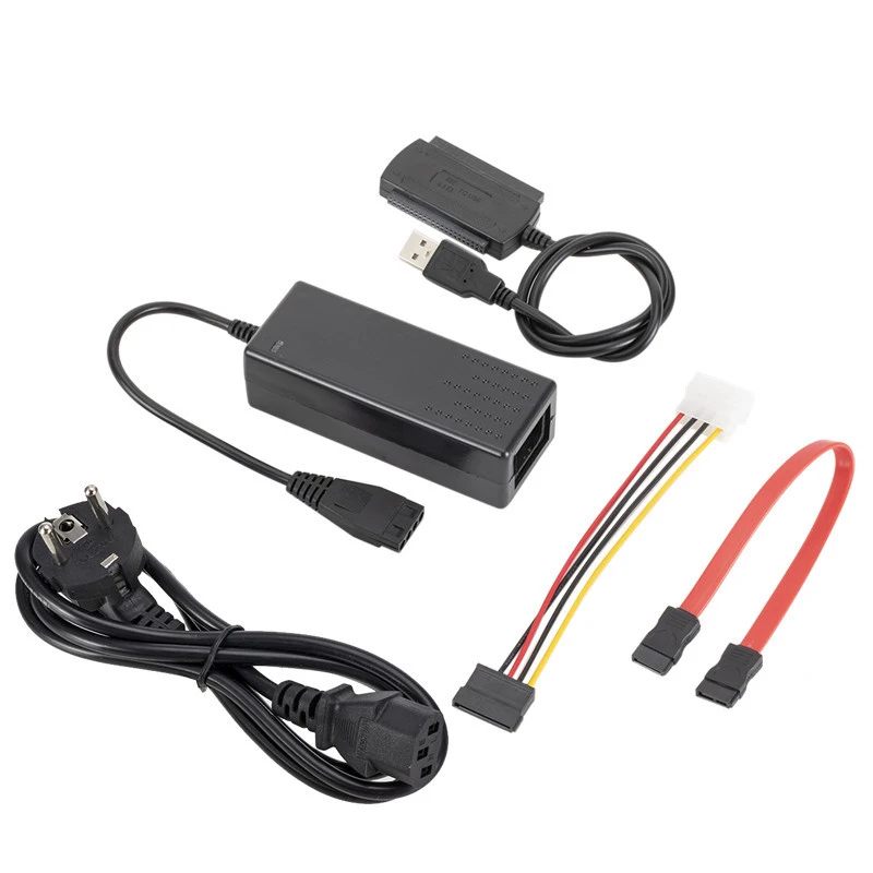 Адаптер питания с разъемом USB 2 0 на SATA PATA IDE кабель-преобразователь оптического