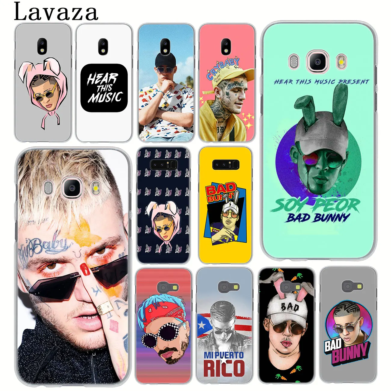 Bad Bunny Maluma Lil открытый ведущий чехол для телефона Samsung Galaxy J8 J7 Duo J6 J5 J4 Plus 2018 2017 2016 J2 J3