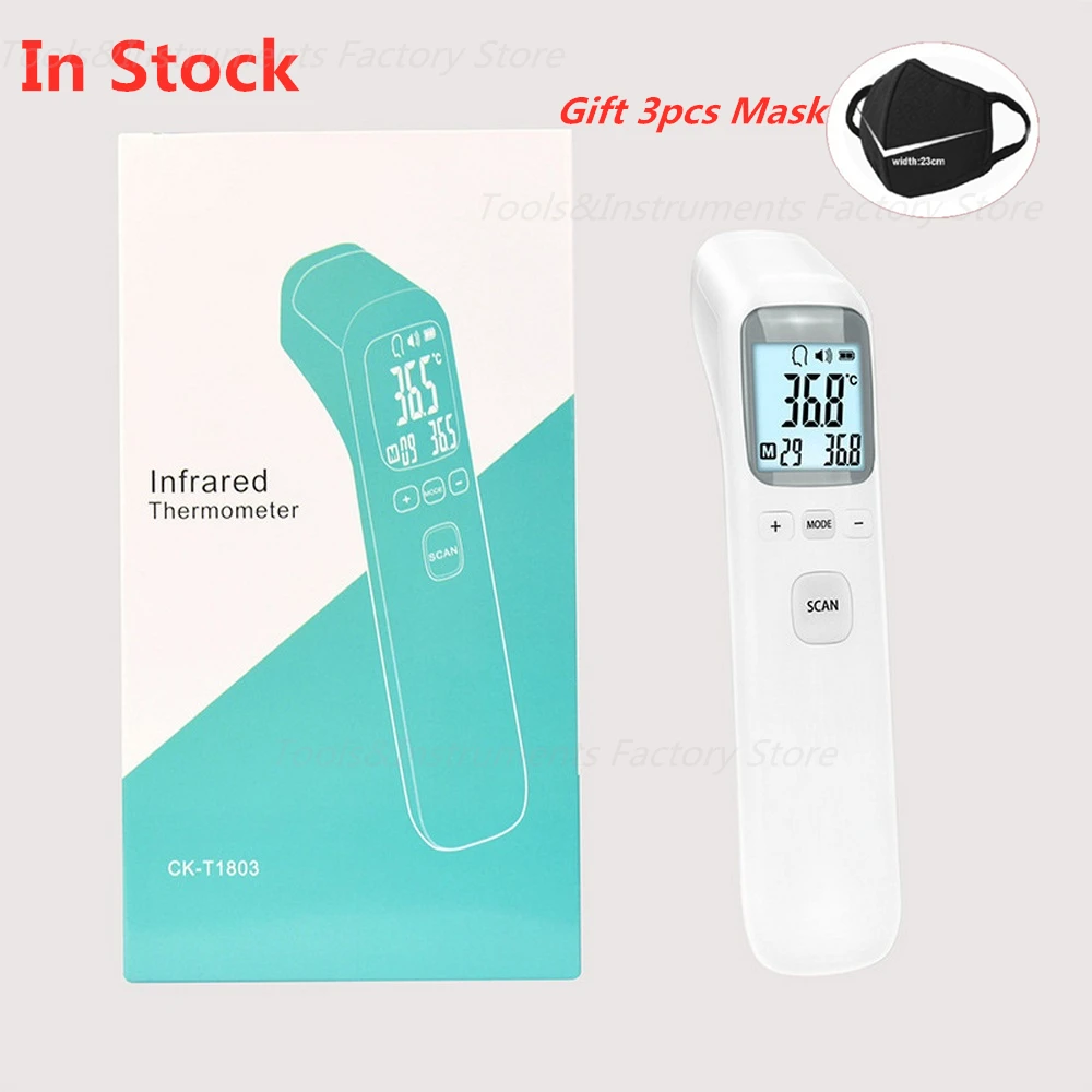 

Non-contact Medical Infrared Thermometer Forehead Portable Baby child Handheld Body Object Temperature Measure IR Device