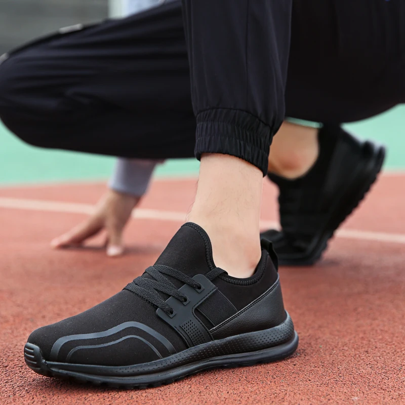 Leader Show/мужские кроссовки из сетчатого материала; уличные кроссовки Flyknit; трендовые кроссовки для мужчин; спортивная обувь для мужчин; zapatos hombre