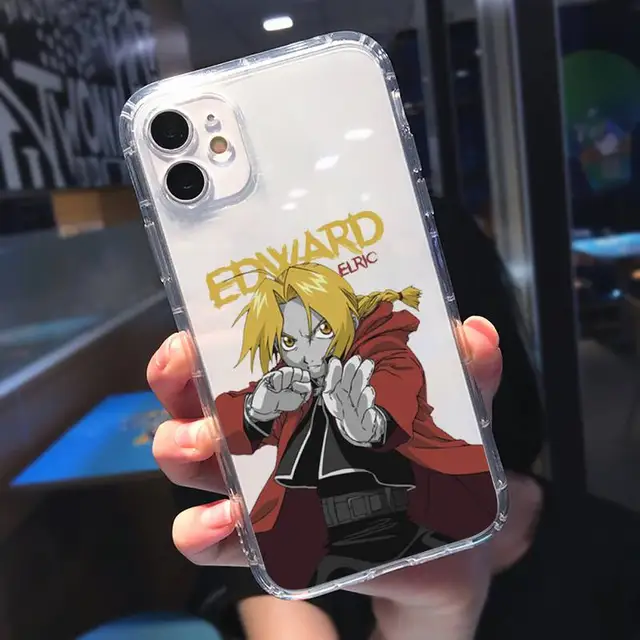 Fullmetal Alchemist Brotherhood Anime Funda Cover Phone Case Transparent  For Iphone 6 7 8 11 12 S Mini Pro X Xs Xr Max Plus - Mobile Phone Cases &  Covers - AliExpress