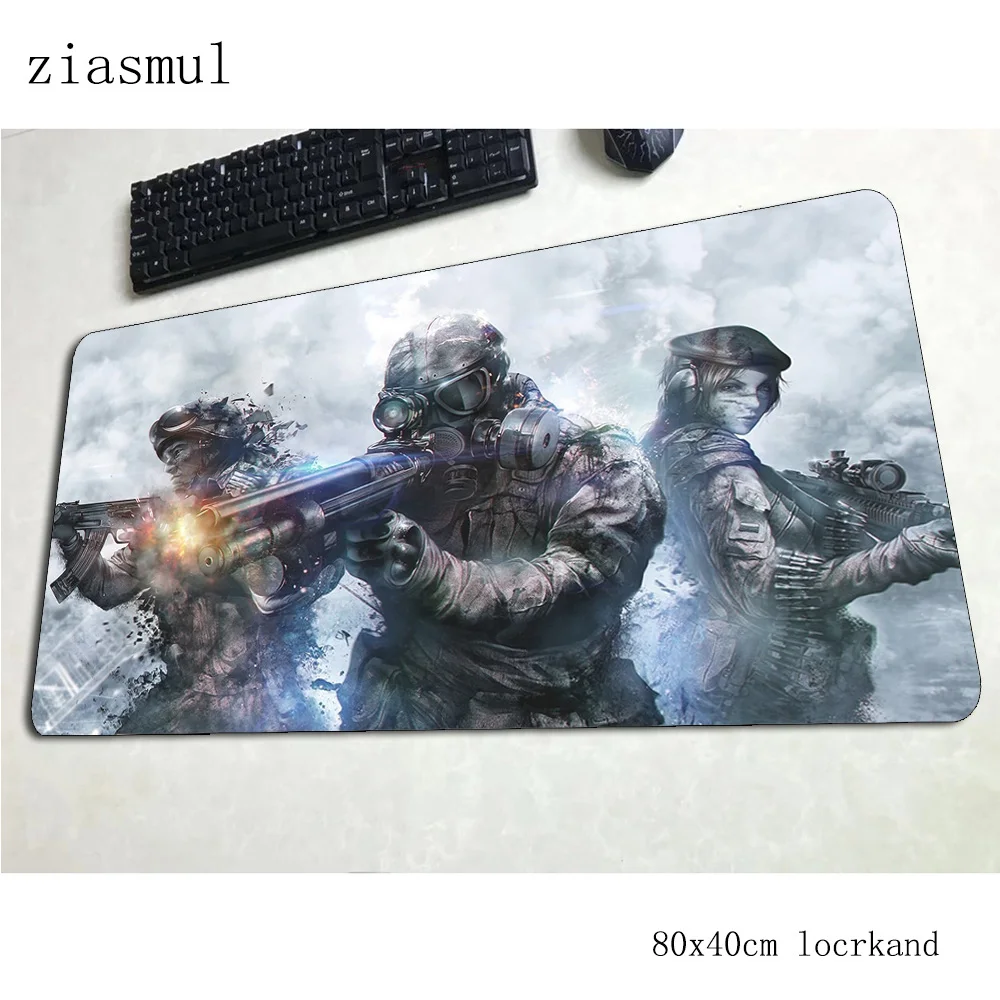 Warface коврик для мыши 80x40 см High-end компьютерная мышь геймер геймпад пк Лидер продаж