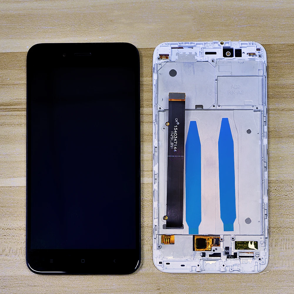 Sinbeda 5 ''ЖК дисплей для сенсорного экрана дигитайзер в сборе рамка Xiaomi MI 5X Mi5x Mi A1