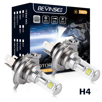 

H4/9003/HS1 LED 6500K 80W 1500LM Motorcycle Headlight Bulbs For Ducati GT1000 Hypermotard 1100 EVO 796 939 MH900e Monster 1000