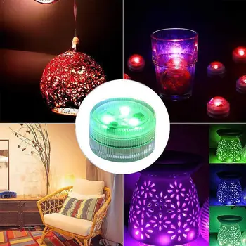 

10 Light 2 Control Waterproof Remote Control Colored Boundary RGB EFX Accent Light Remote LED Style Submersible Light Contr X3X5