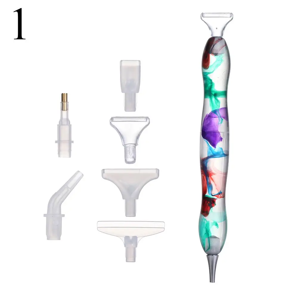 1PC New 5D High Quality Diamond Painting Pen Resin Painting DIY Crafts Cross Stitch Tool Nail Art Tool Sewing Accessories 