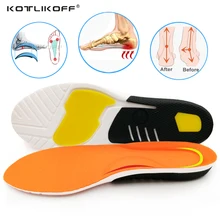 

KOTLIKOFF Sport Insole Silicone Orthopedic Foot Care For feet Shoes Sole Heel Pain Plantar Fasciitis Shock Absorption Pads