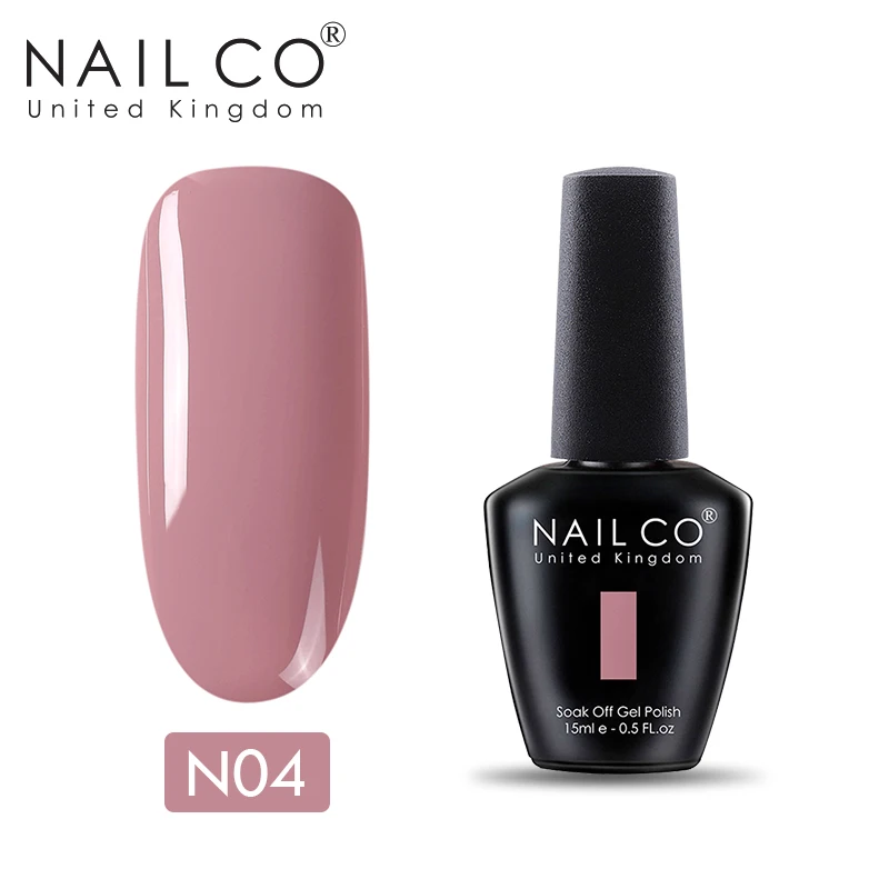 NAILCO Nude Серия Новое поступление лучший лак гель замочить УФ светодиодный Гель-лак для ногтей гель лак для ногтей Гибридный гвоздь искусство - Цвет: N04