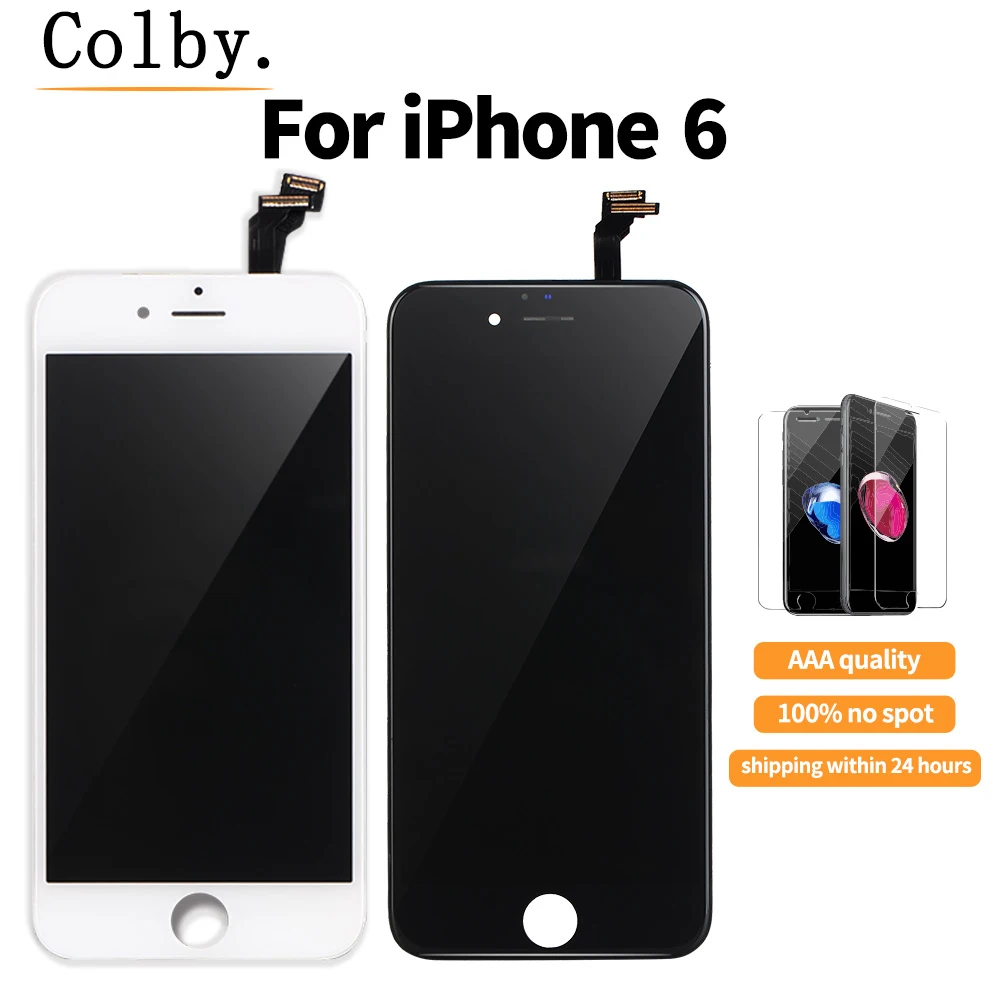 Без битых пикселей ЖК-дисплей для iPhone 4S экран ercan 5 6 дисплей Замена дигитайзер