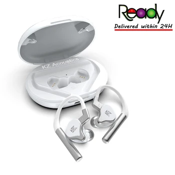 KZ E10 TWS Bluetooth 5,0 наушники с сенсорным управлением, 1DD 4BA гибридные наушники-вкладыши, Спортивная гарнитура с шумоподавлением и басами
