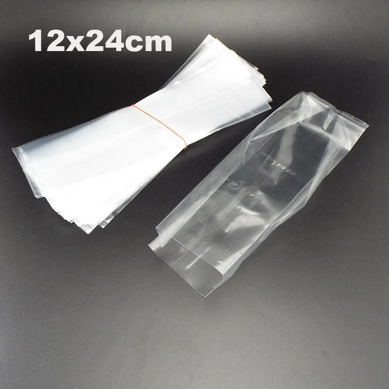 PVC Mushroom Spawn Grow Bag growing Planting pots ring cultivation planter Substrate High Temp Pre Sealable Garden Planter Tools 