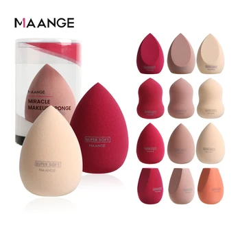 

MAANGE Makeup Sponge Professional Cosmetic Puff For Foundation Concealer Cream Make Up Soft Water Sponge Puff Wholesale