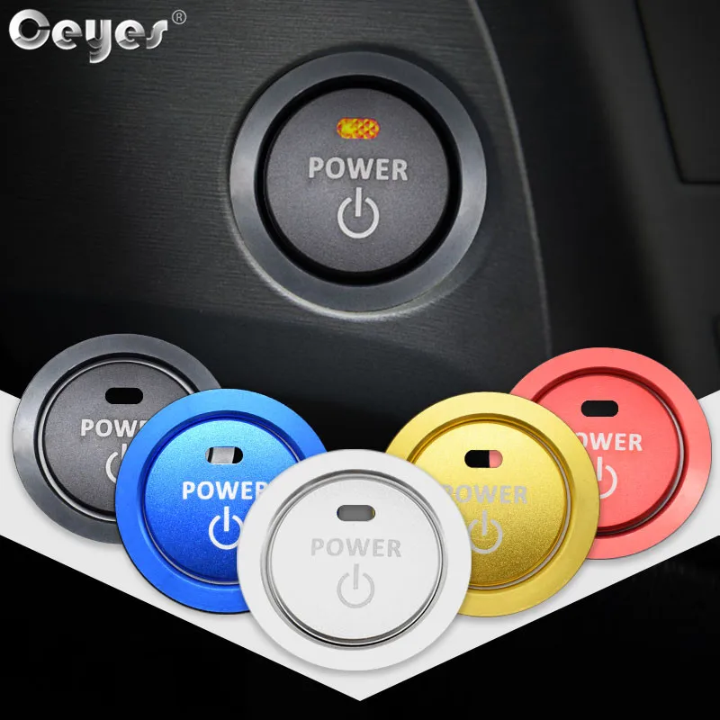 Автомобильные аксессуары Ceyes для Toyota Camry Corolla CHR Rav4 Prius Авто старт стоп двигатель