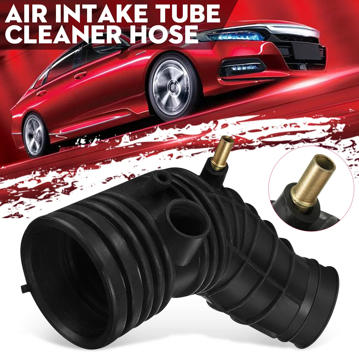1 Pcs Air Intake Tube Pipe Cleaner Hose For Honda For Accord Hs0013