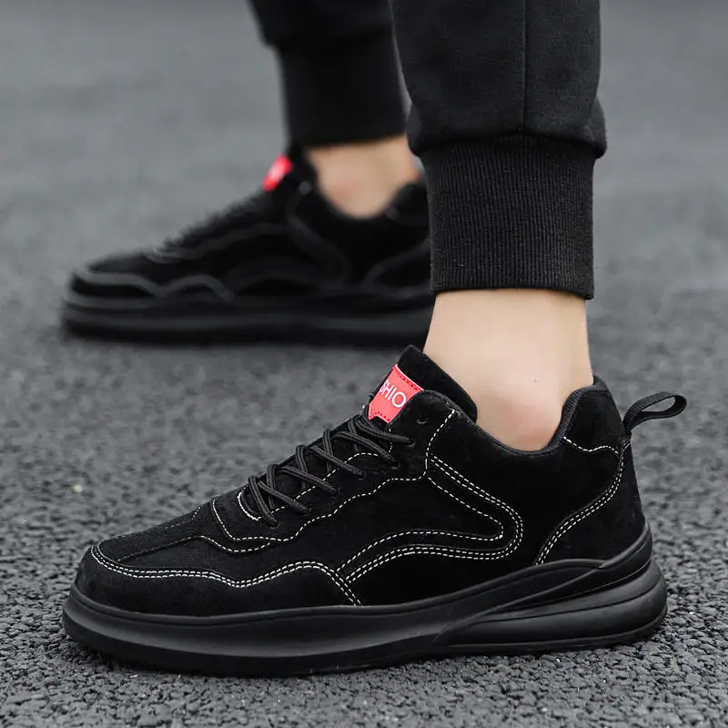 Mens Sneakers Lazy-Shoes Harajuku Luxury Brand Breathable Fashion Classic Zapatillas