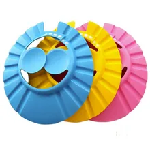 Chapeau souple protecteur avec shampoing pour bébé,bonnet de protection de douche pour le lavage des cheveux pour enfant,