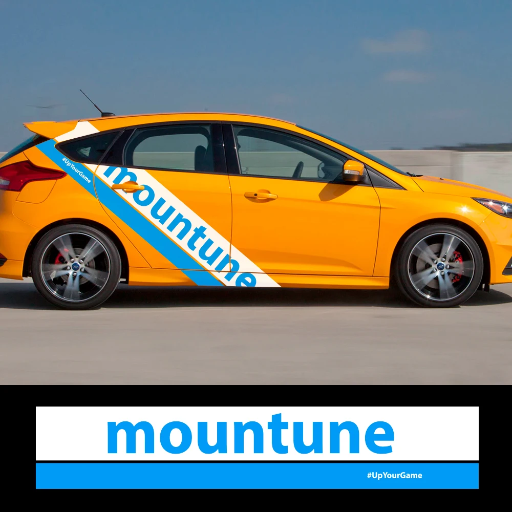 Виниловая пленка для украшения кузова автомобиля наклейка Ford Focus 2 3 1 MK2 MK3 Mountune Sport