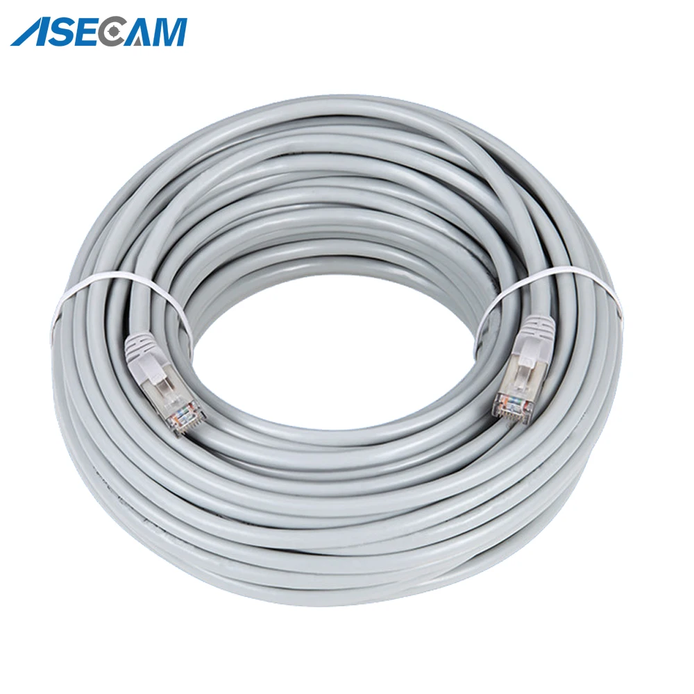 camaras de vigilancia con wifi Cable poe Cat5, red Ethernet rj45, parche de Internet, LAN, extensor , conexión camara videovigilancia