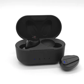 

Bluetooth Wireless Headset Earphone Small Portable One touch Control HIFI sound Noise Reduction with Charging Case for Phone