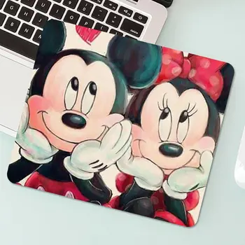 

Minnie Mickey Grain Gaming Mouse Pad Gamer Computer Mousepad Game Keyboard Mice Mat Child Gift