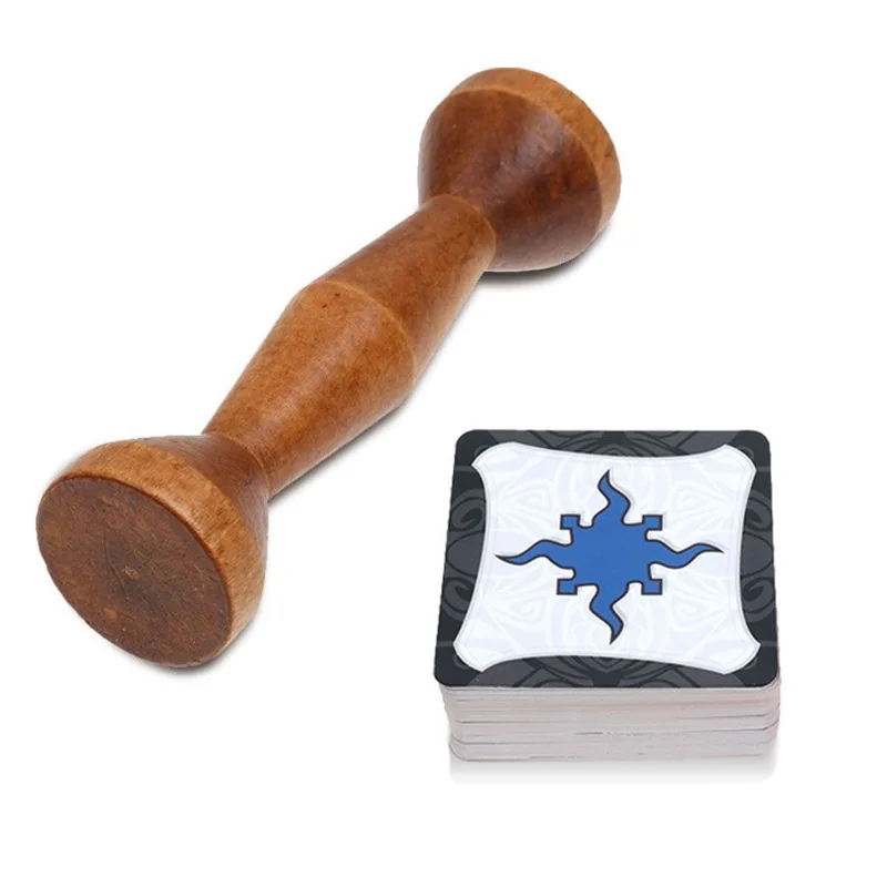 Новая настольная игра коричневые деревянные джунгли Токен бегать быстрая пара