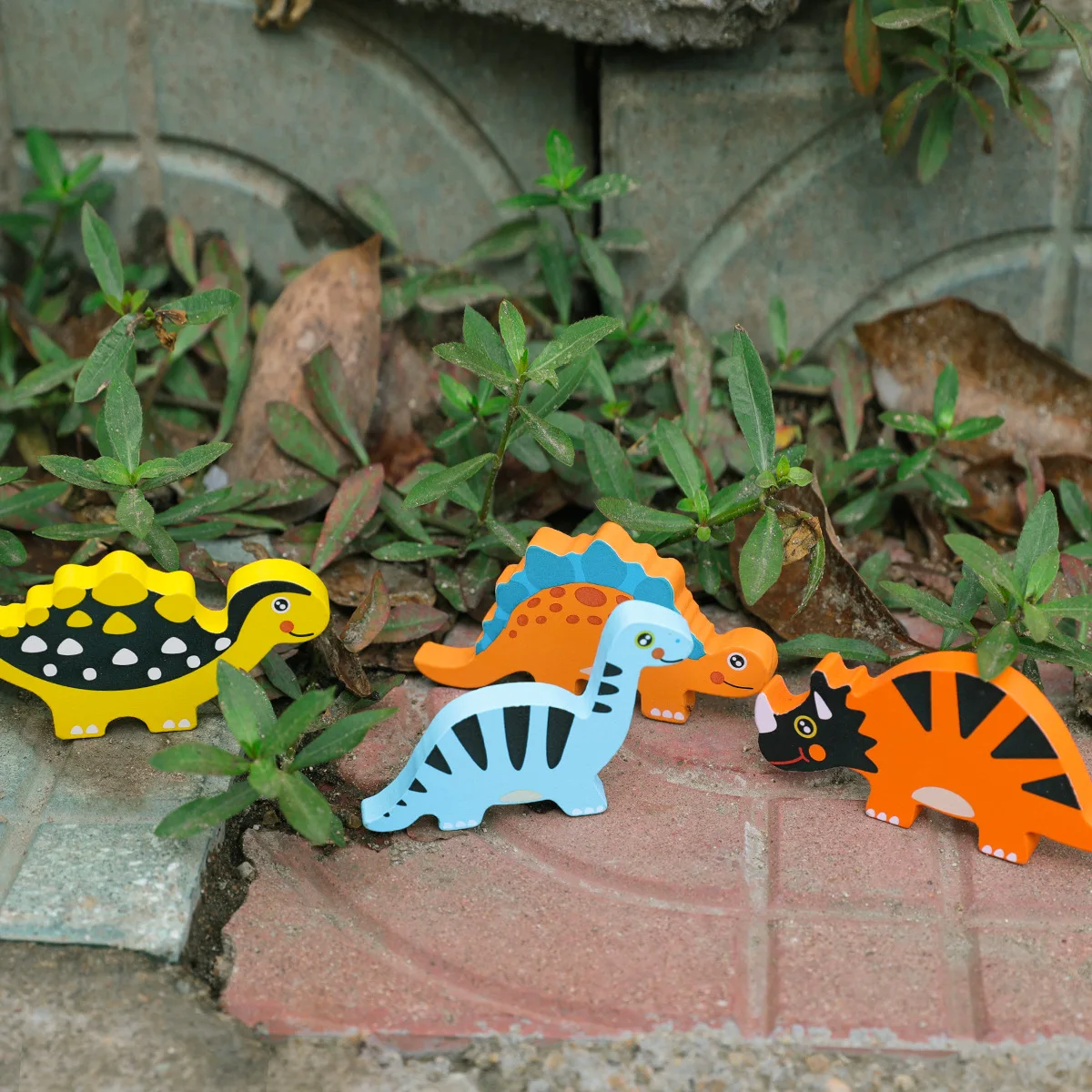 Wooden dinosaur building blocks Jurassic cognitive early education large particle building blocks children s educational toys 1 Wooden dinosaur building blocks Jurassic cognitive early education large particle building blocks children s educational toys 5