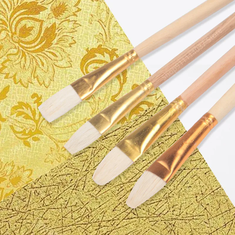 12pc Pottery Art Wool Brush Set for Ceramic Glaze/painting Coloring Watercolor Paint Acrylic Craft DIY Painting Pen Art Supplies