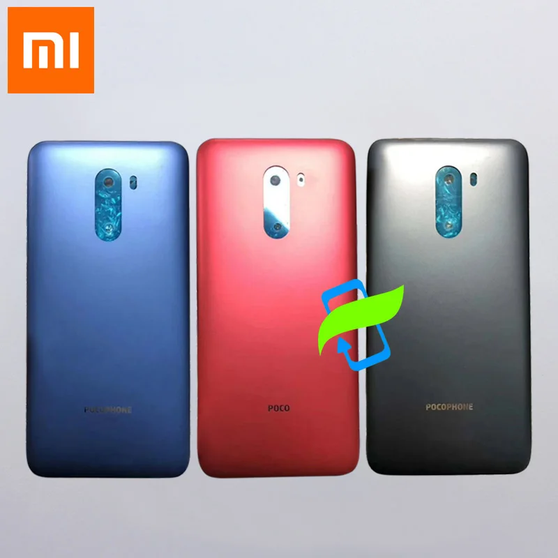 PROD 4001275814318 Original Battery Back Cover For Xiaomi Pocophone F1
Back Housing Rear Door Case For Poco F1 Side Buttons+Camera Lens