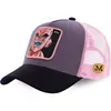 Gorra de malla con Cierre trasero para hombre y mujer, gorro de malla con estampado de Anime TAZ, color caqui, Gorra de béisbol de algodón Hip Hop, unisex ► Foto 2/6