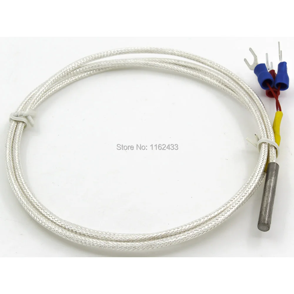 FTARP04 PT100 waterproof anticorrosive type 1m cable 4*30mm polish rod probe head RTD temperature sensor | Инструменты