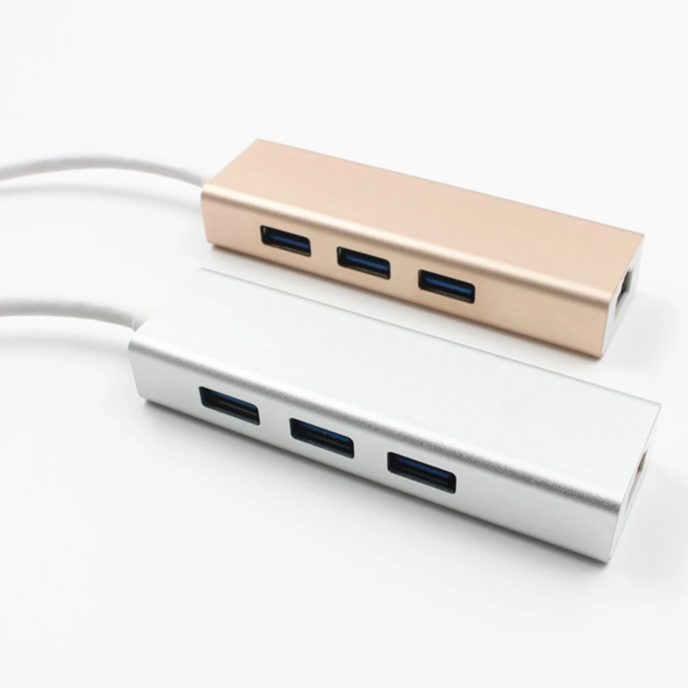 USB ноутбук концентратор внешняя Kilomega сетевая карта LAN Ethernet адаптер Разъемы алюминиевый сплав тип-c к RJ45