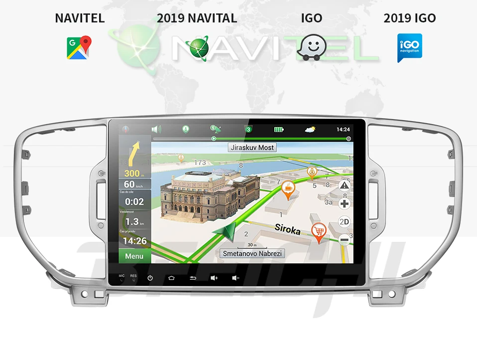 Discount PX30 new car dvd for KIA sportage 2016 2017 kx5 with car radio stereo multimedia player navigation Android 8.1 wifi media player 3