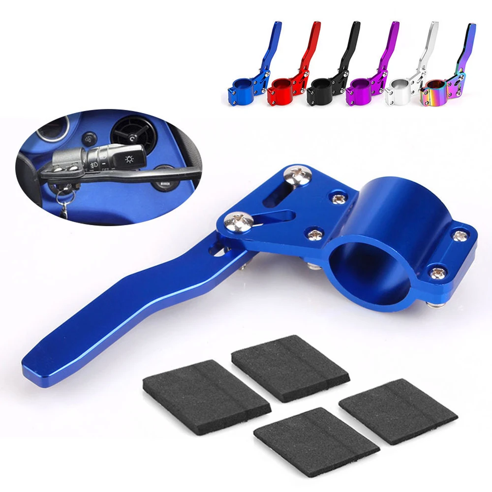 Epman EP-CA077 Aluminium Car Styling Adjustment Steering Wheel Signal Rod Extender Steering Wheel Turn Rod Extension Turn Signal Lever Position Up Kit Black Epman EP-CA077 Aluminium Car Styling Adjustment Steering Wheel Signal Rod Extender Steering Wheel Turn Rod Extension Turn Signal Lever Position Up Kit Black