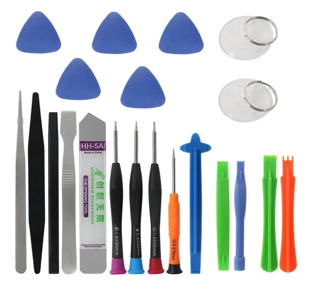 

21 in 1 Mobile Phone Repair Tools Kit Spudger Pry Opening Tool Screwdriver Set for iPhone X 8 7 6S 6 Plus Hand Tools Set