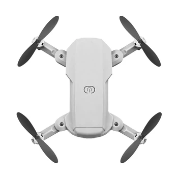 

1 Set Mini Quadrotor Foldable Aerial Camera Photography Drone Remote Control Toy App Connecting UAV with Bag (White, Grey 4K)