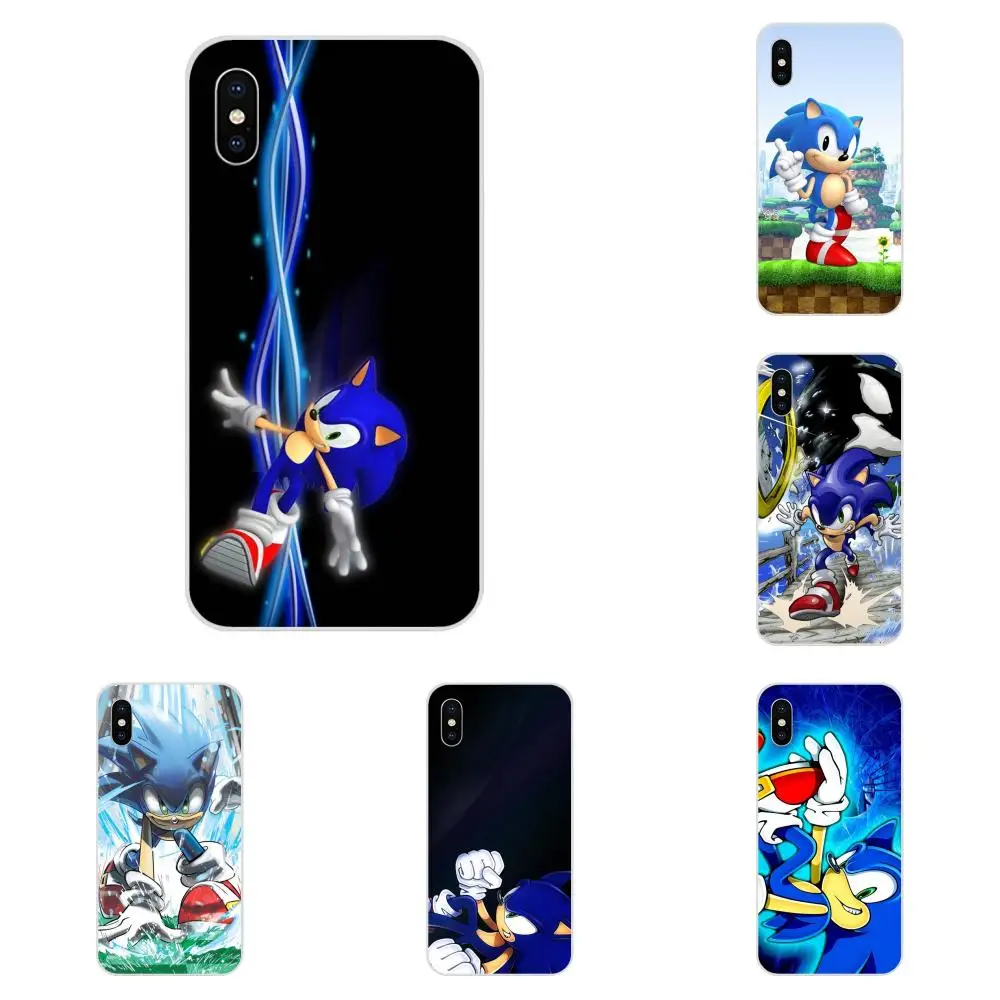 Соник Ежик мягкий модный мобильный телефон для Xiao mi 3 4 4C 4i 5 5s 5X6 6X8 SE Pro Lite A1 Max x 2 Note |