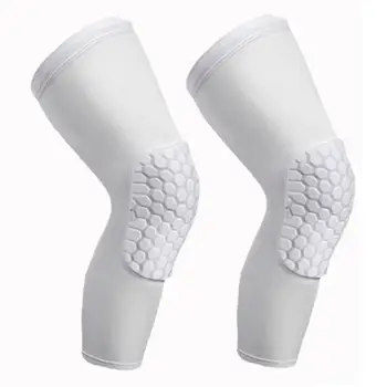 

1Pc Breathable Sports Football Basketball Knee Pad Honeycomb Leg Brace Support Knee Pads Volleyball Brace Protector
