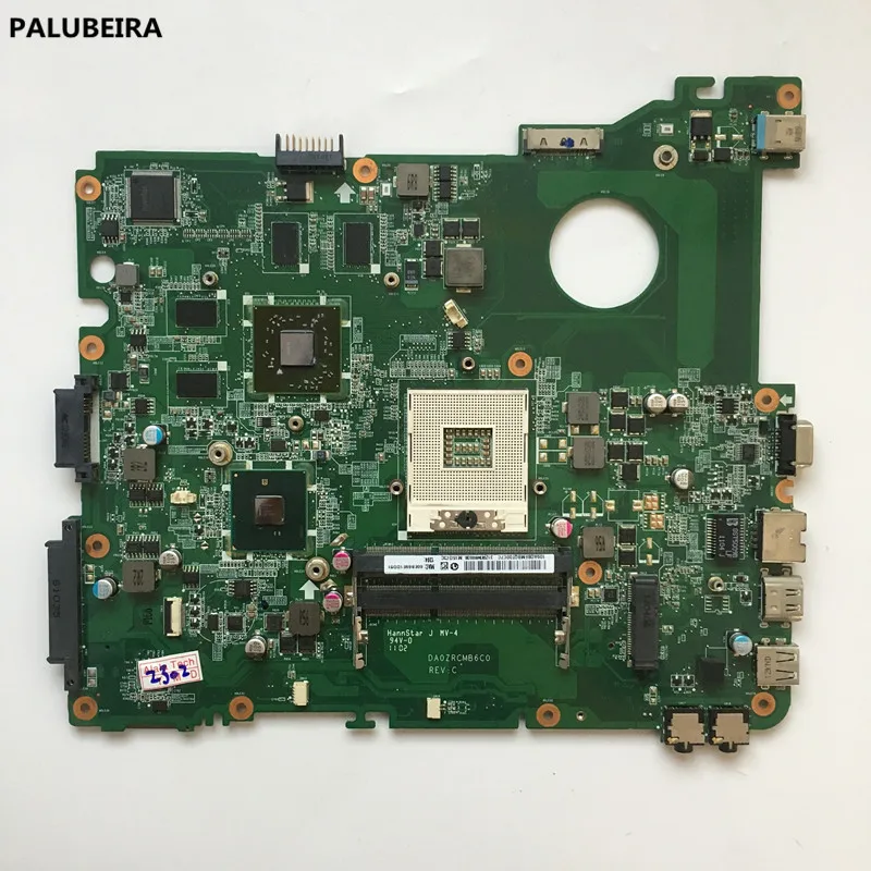 PALUBEIRA DA0ZRCMB6C0 для acer eMachines E732 E732G Материнская плата ноутбука HM55 HD 6550M DDR3 тест нормально