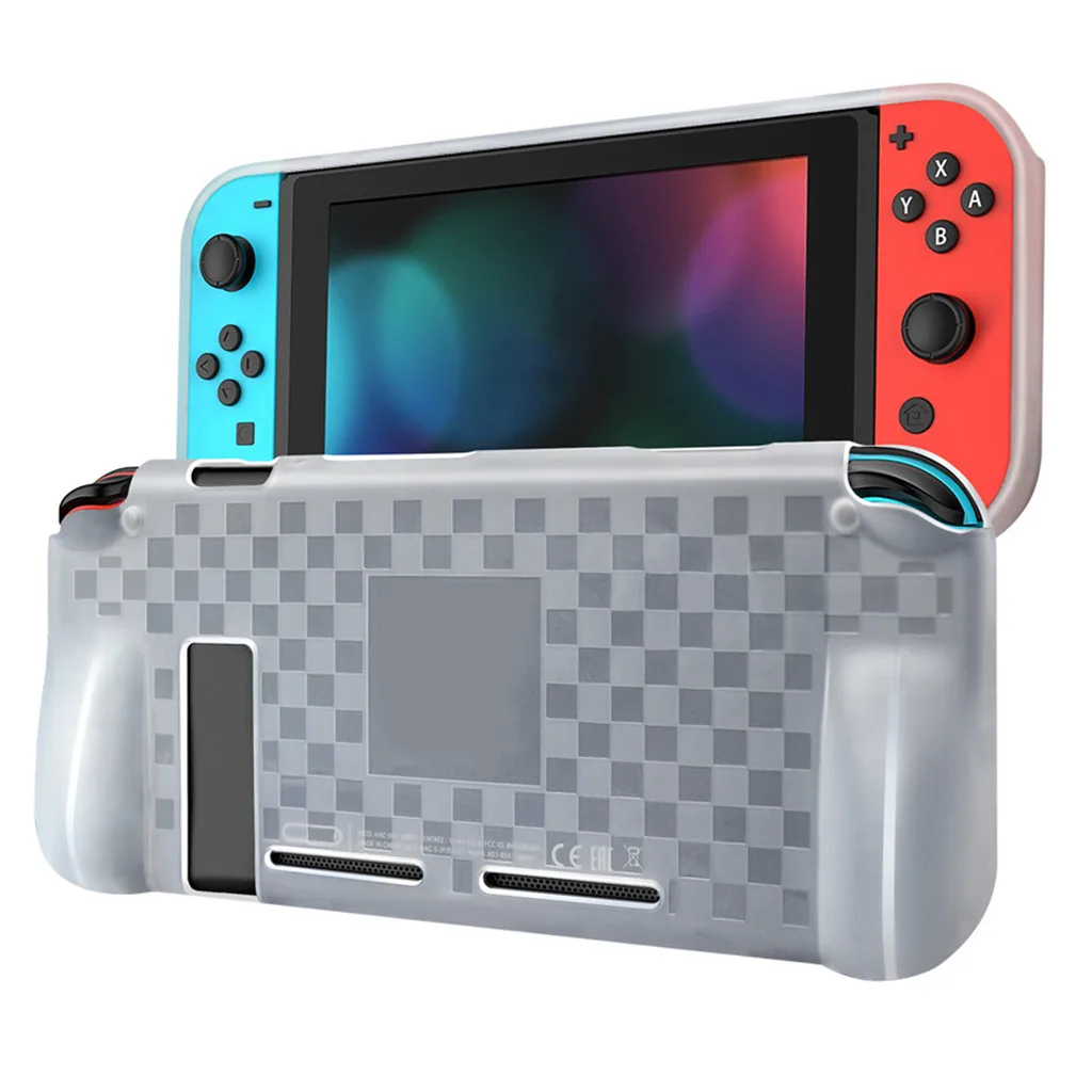 Чехол для консоли контроллера для nintendo Switch контроллер модный светильник с защитой от царапин интегрированный Мягкий чехол из ТПУ защитный чехол