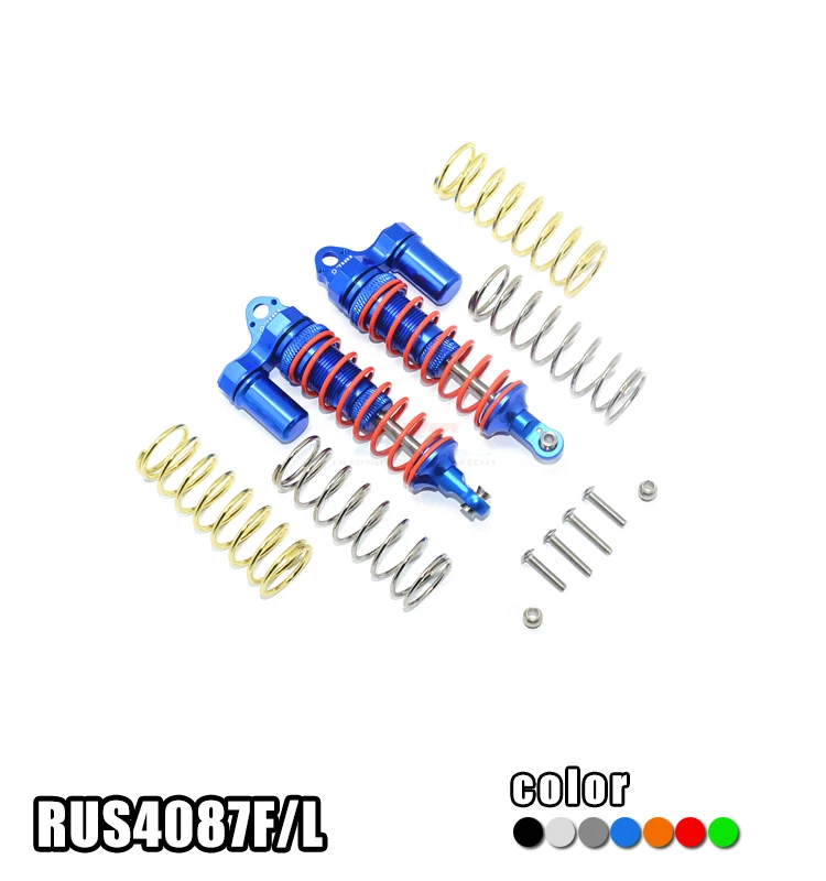 Передний амортизатор из алюминиевого сплава для TRAXXAS RUSTLER 4X4 SLASH 4x4, SLASH 4x4 LCG 87 мм