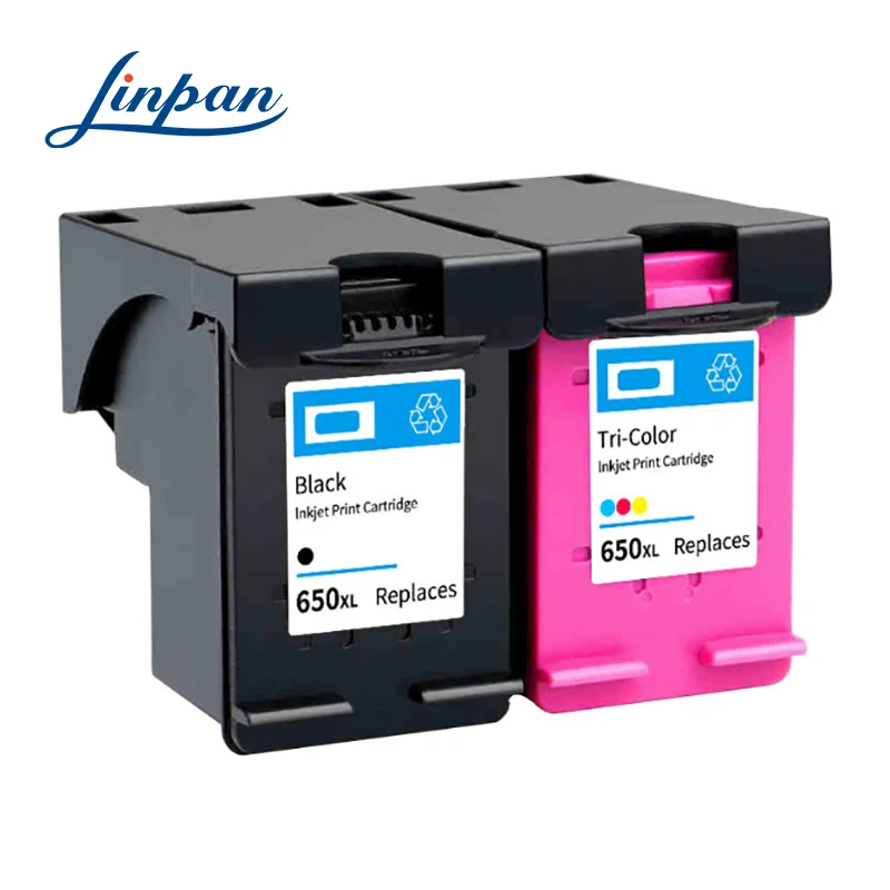 

Compatible Ink Cartridge 650XL Replacement for HP 650 XL for HP650 Deskjet 1015 1515 2515 2545 2645 3515 3545 4515 4645 printer