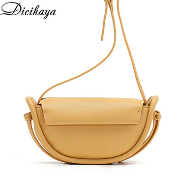 

DICIHAYA Genuine Leather Women Handbags 2020 New Fashion Ladies Cowhide Bag Large Capacity Messenger Shoulder Bag Small Bag
