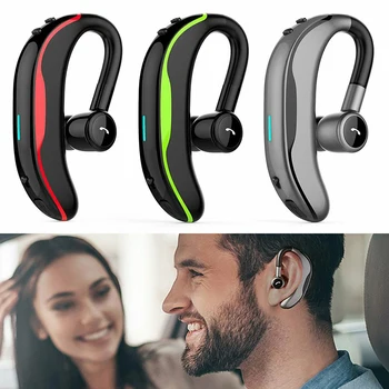 

Wireless Headset Bluetooth 180 Degree Rotatable Hands-free Stereo Headphones Reminder In Ear Earpiece