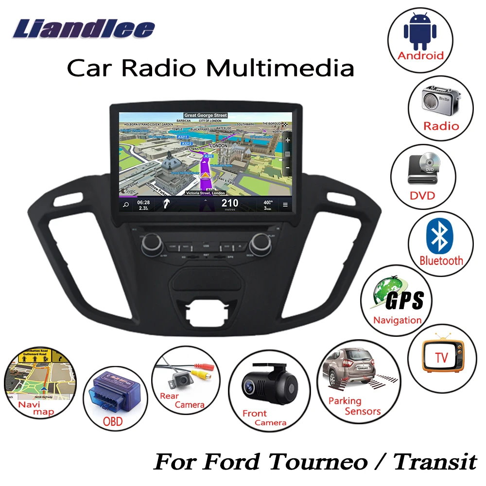 

For Ford Tourneo/Transit 2013 2014 2015 2016 2017 Android Car Radio Multimedia CD DVD Player GPS Navigation System HD Screen