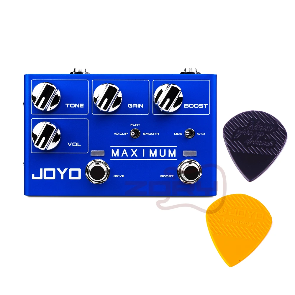 JOYO R-05 максимальное освещение задняя педаль настоящий обходной привод
