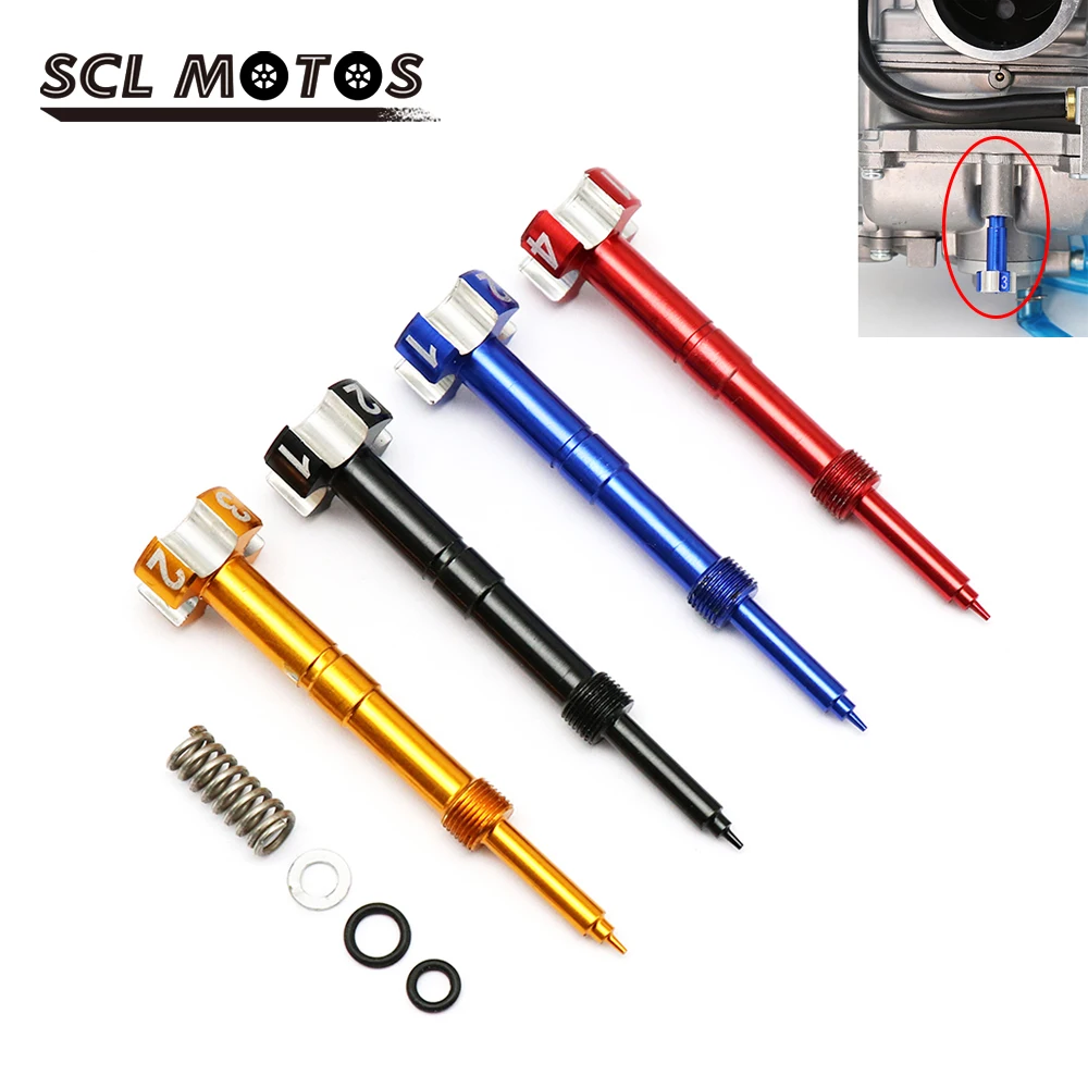 SCL MOTOS мотоциклетный карбюратор легкая Регулируемая топливная смесь винт с ЧПУ