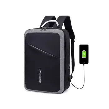

Men Men Anti theft Backpack with USB Charging Port Laptop Bookbag Casual Rucksack Large Capacity Travel Daypack Shoulder