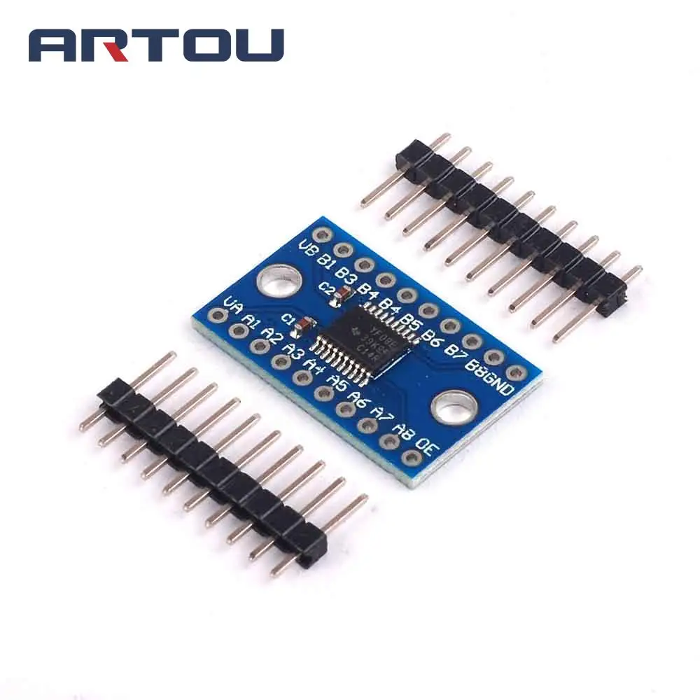 

3.3V 5V TXS0108E 8 Channel Logic Level Bi-directional Converter Module TXB0108 Mutual Convert Module TXS0108
