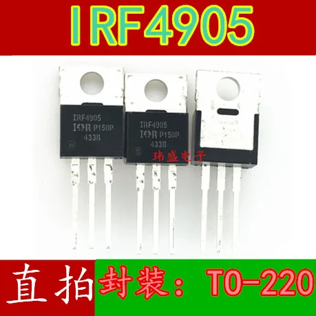 10pcs/lot IRF4905 IRF4905PBF TO-220 74A/55V/200W | Обустройство дома