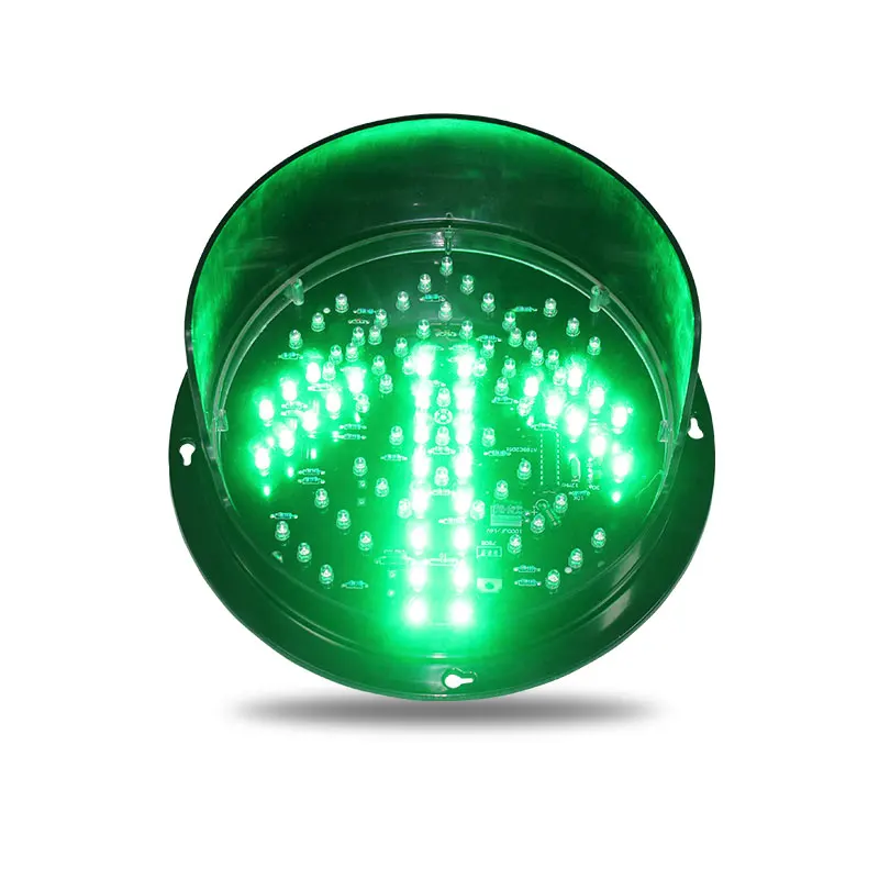 Dynamic Green Arrow Go Red Cross Stop 200mm Traffic Light